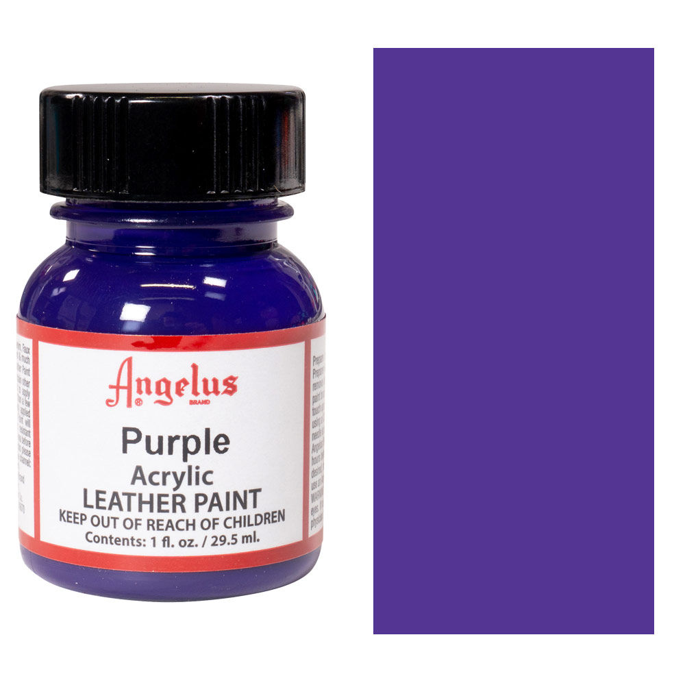 Angelus Leather Paint Purple 1oz