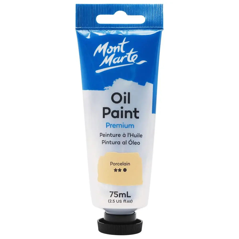 Mont Marte Oil Paint Premium Porcelain 75ml