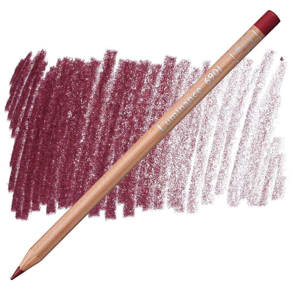 Caran d’Ache Luminance Colour Pencil Crimson Alizarin 589