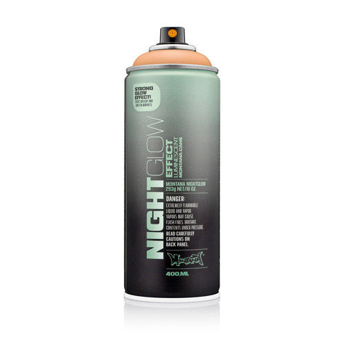Montana Nightglow Effect Sprays Luminescent Orange 400ml