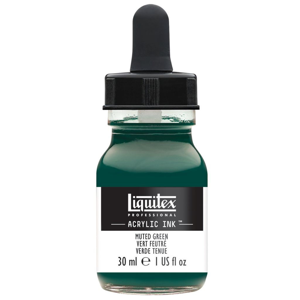 Liquitex Acrylic Ink Muted Green 30ml