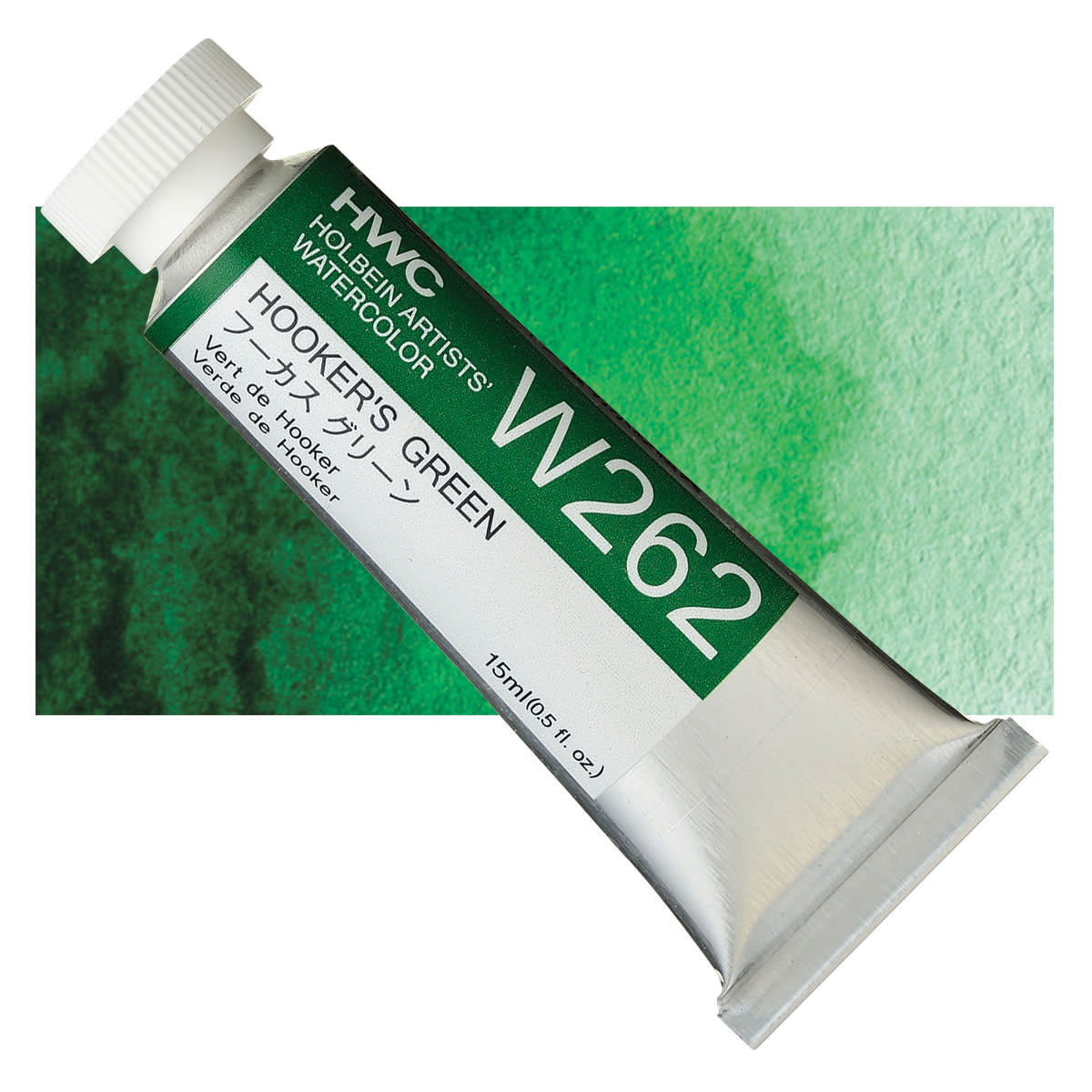 Holbein Artists Watercolour Hookers Green 15ml