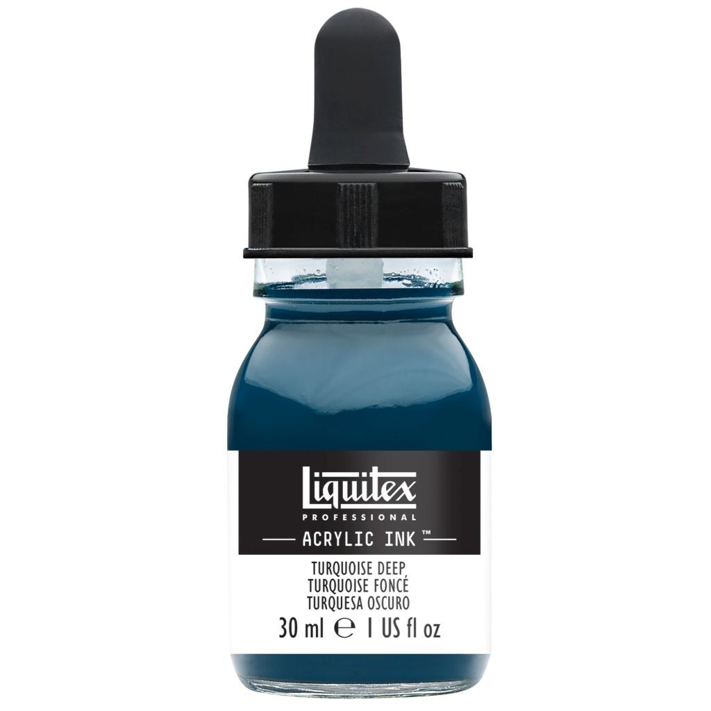 Liquitex Acrylic Ink Turquoise Deep 30ml
