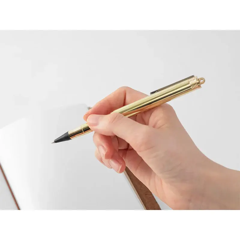 Thumbnail: Travelers Company Brass Rollerball Pen