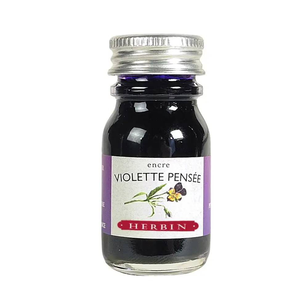 Jacques Herbin Ink Bottle Violette Pensee 10ml