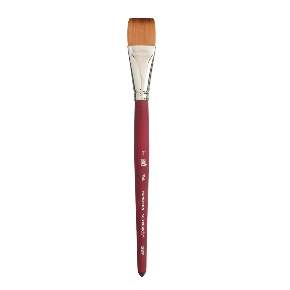 Princeton Velvetouch Mixed Media Brush Wash Size 1 inch