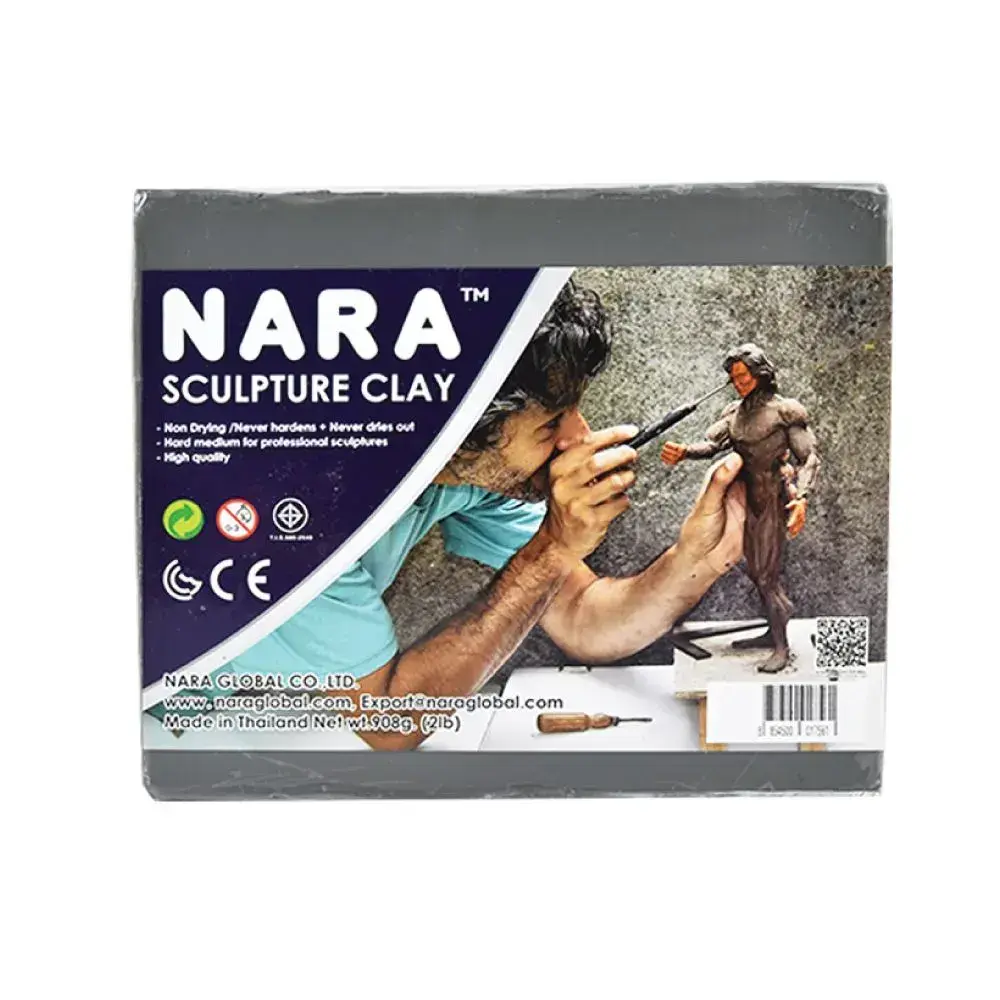 Nara Sculpture Clay Grey 908g