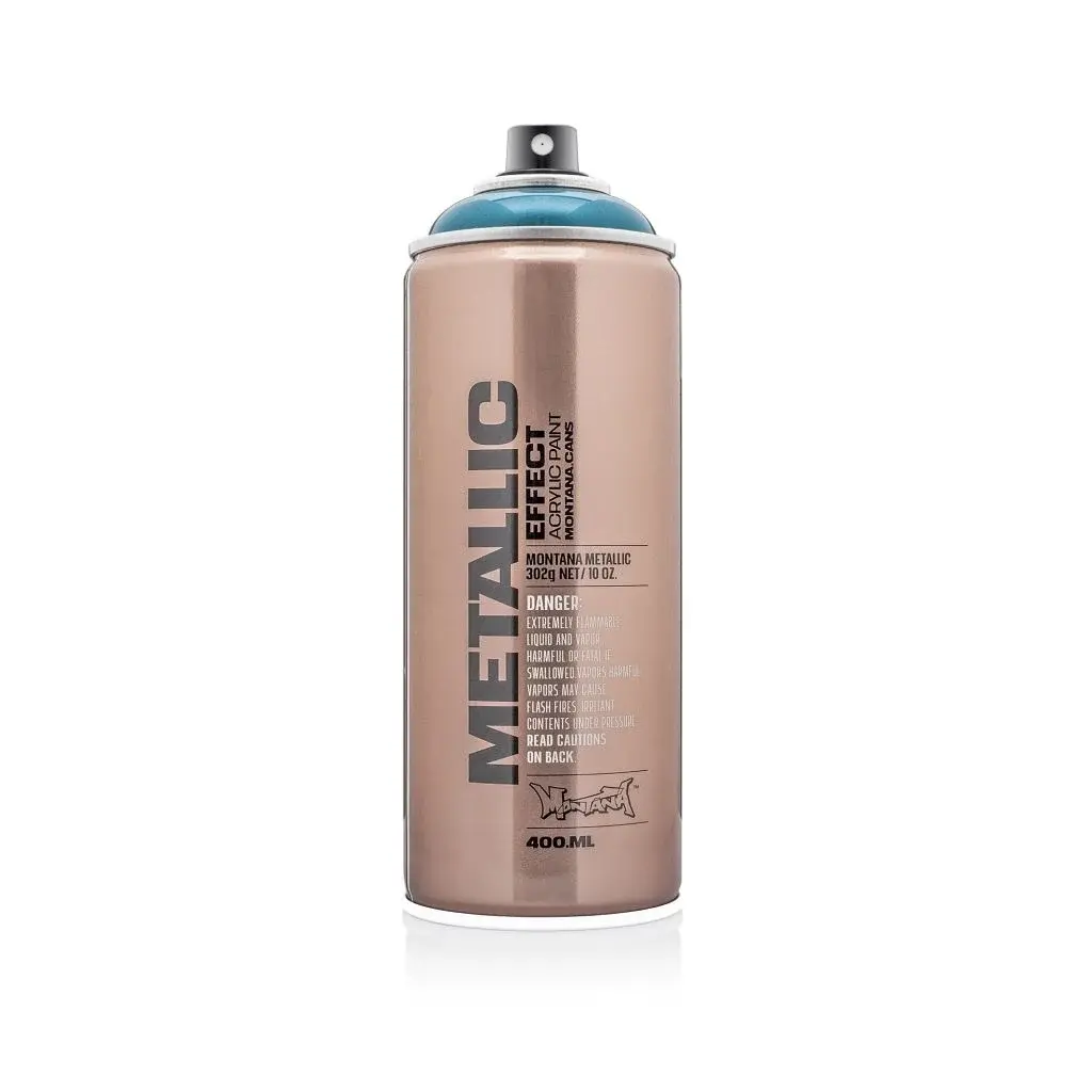 Montana Metallic Effect Spray Paint Caribbean 400ml