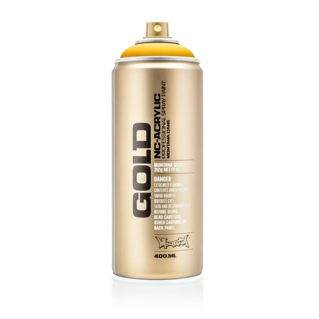 Montana Gold Spray Paint Yellow Cab 400ml
