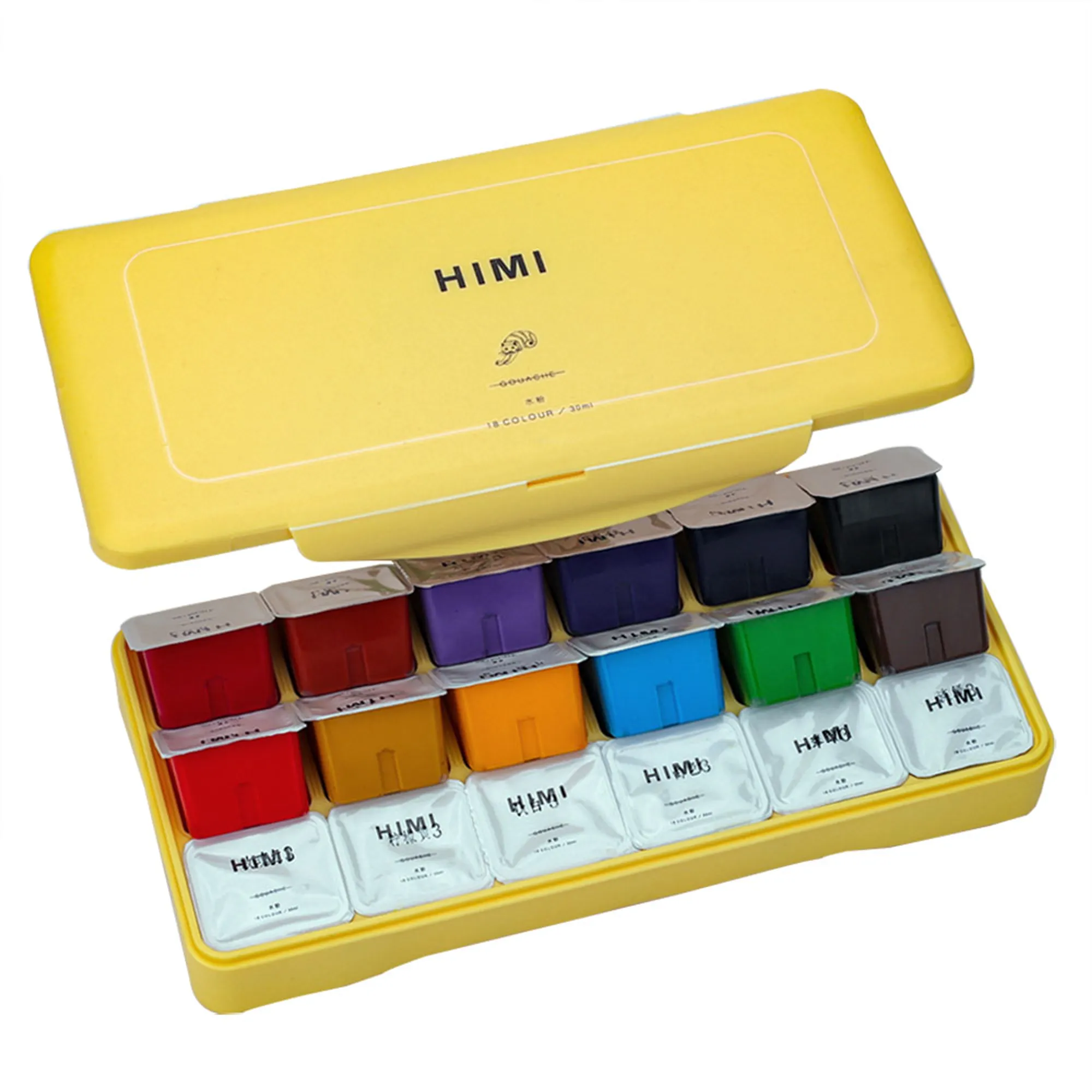 Краски himi. Miya gouache paint. Himi gouache paint set. Himi miya гуашь 18 цветов. Краски himi.