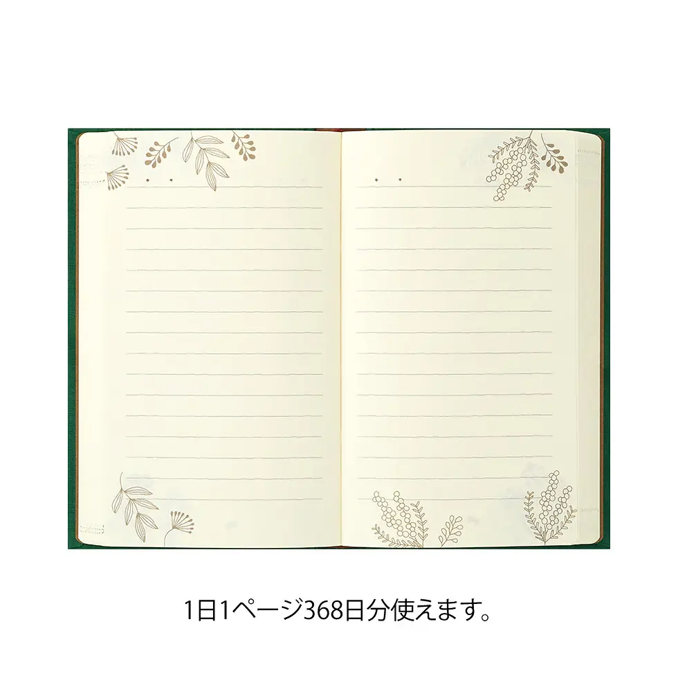 Thumbnail: Midori 1 Day 1 Page Diary - Flower