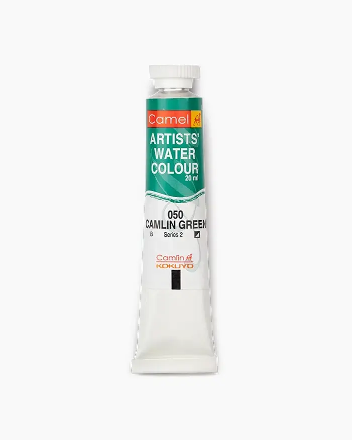 Camlin Artist Watercolour 20ml - Camlin Green