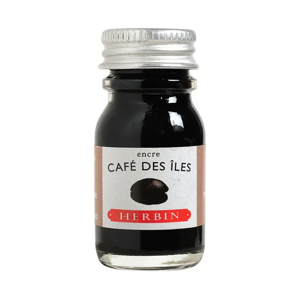 Jacques Herbin Ink Bottle Cafe Des Iles 10ml