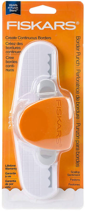 Fiskars Corner Punch Scallop Lace