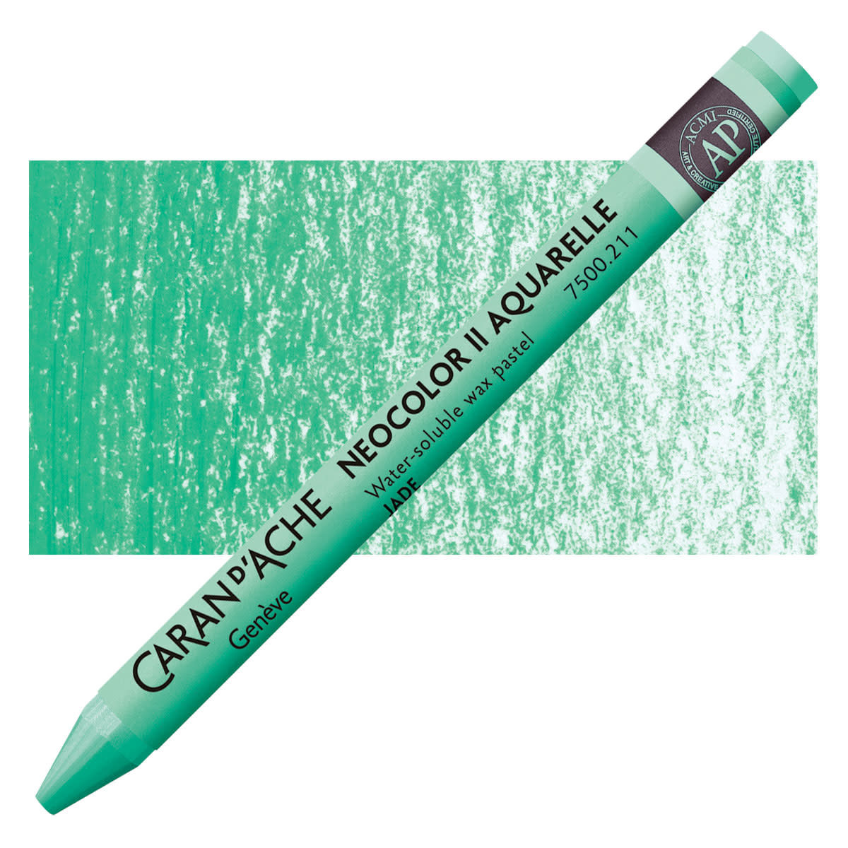 Caran d’Ache Neocolor II Water Soluble Pastel Jade Green 211