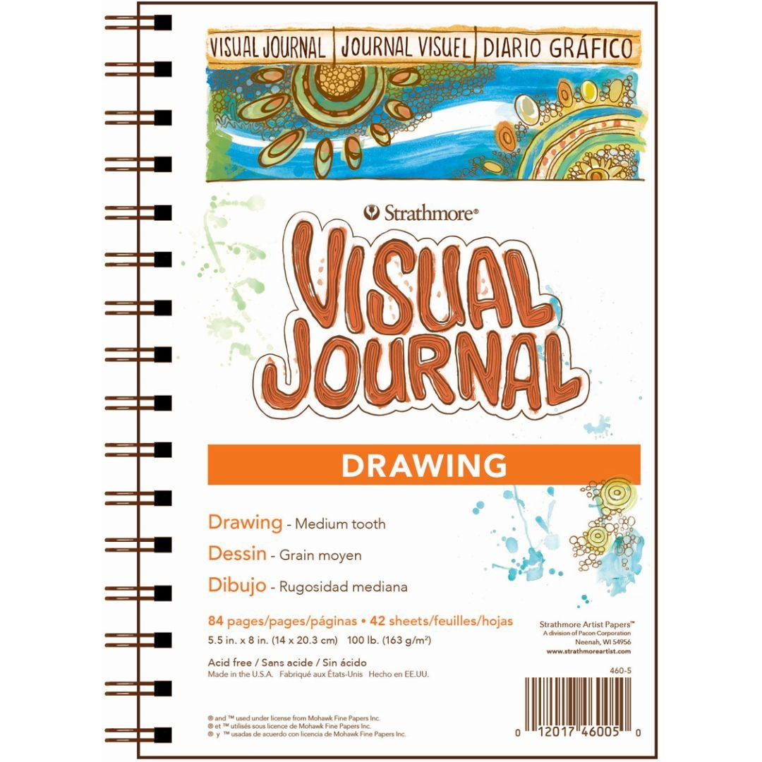 Strathmore 400 Series Visual Journal Drawing 5.5 x 8 Inch