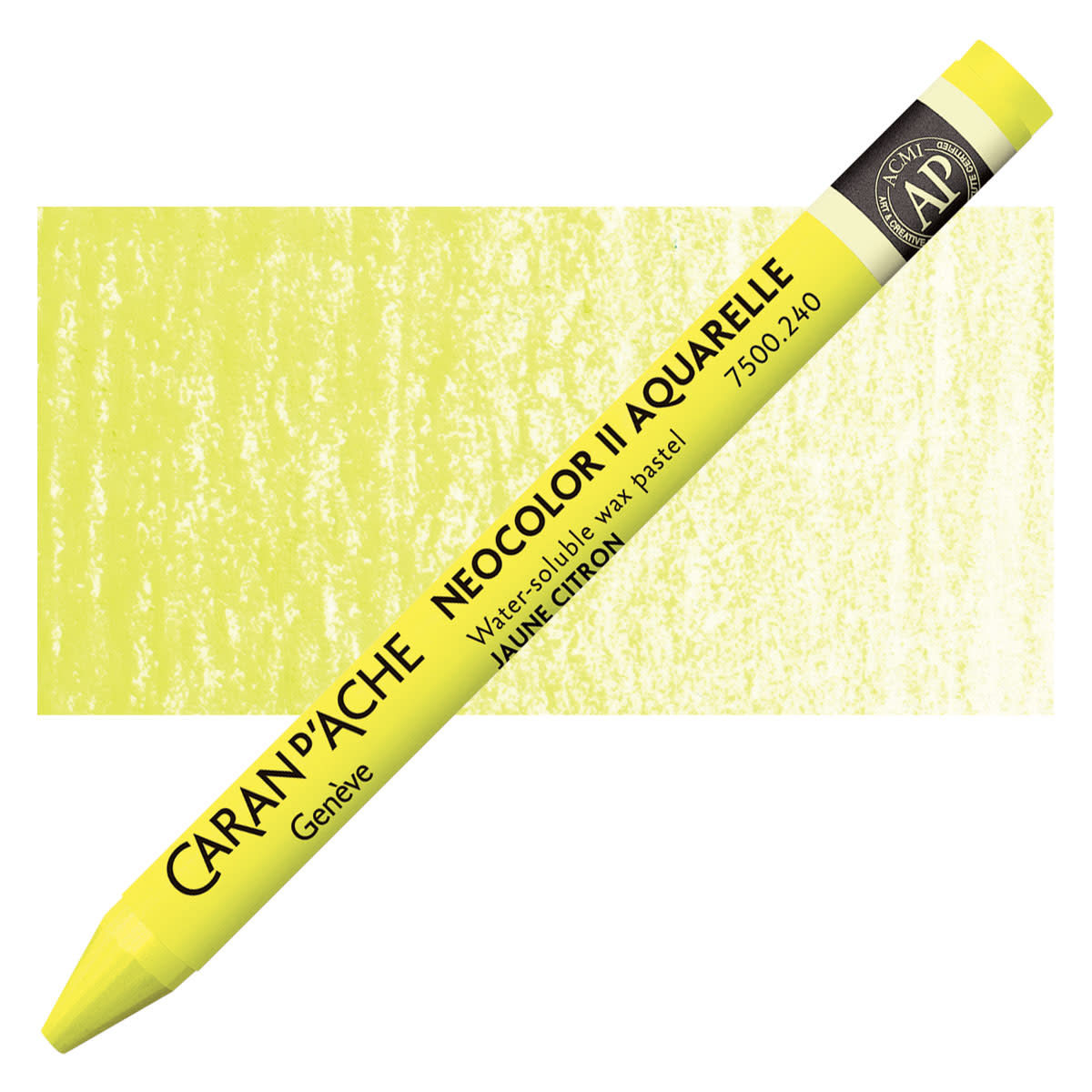 Caran d’Ache Neocolor II Water Soluble Pastel Lemon Yellow 240