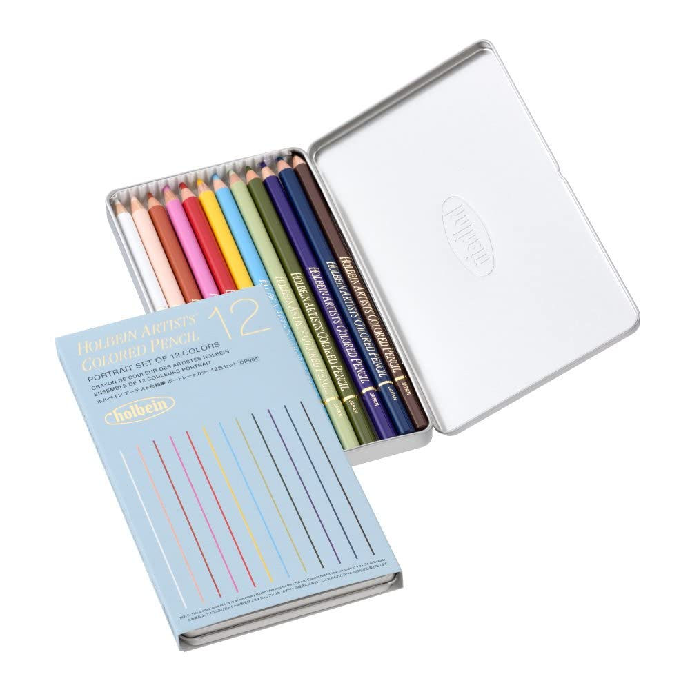 Holbein Colour Pencil Portrait Tone Set of 12