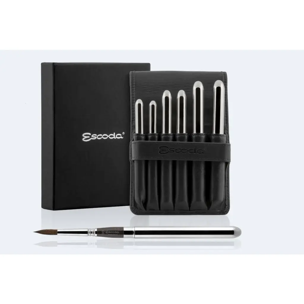 Escoda Versàtil Watercolour Brush Set – Synthetic Kolinsky Brush Set (3 & 6)