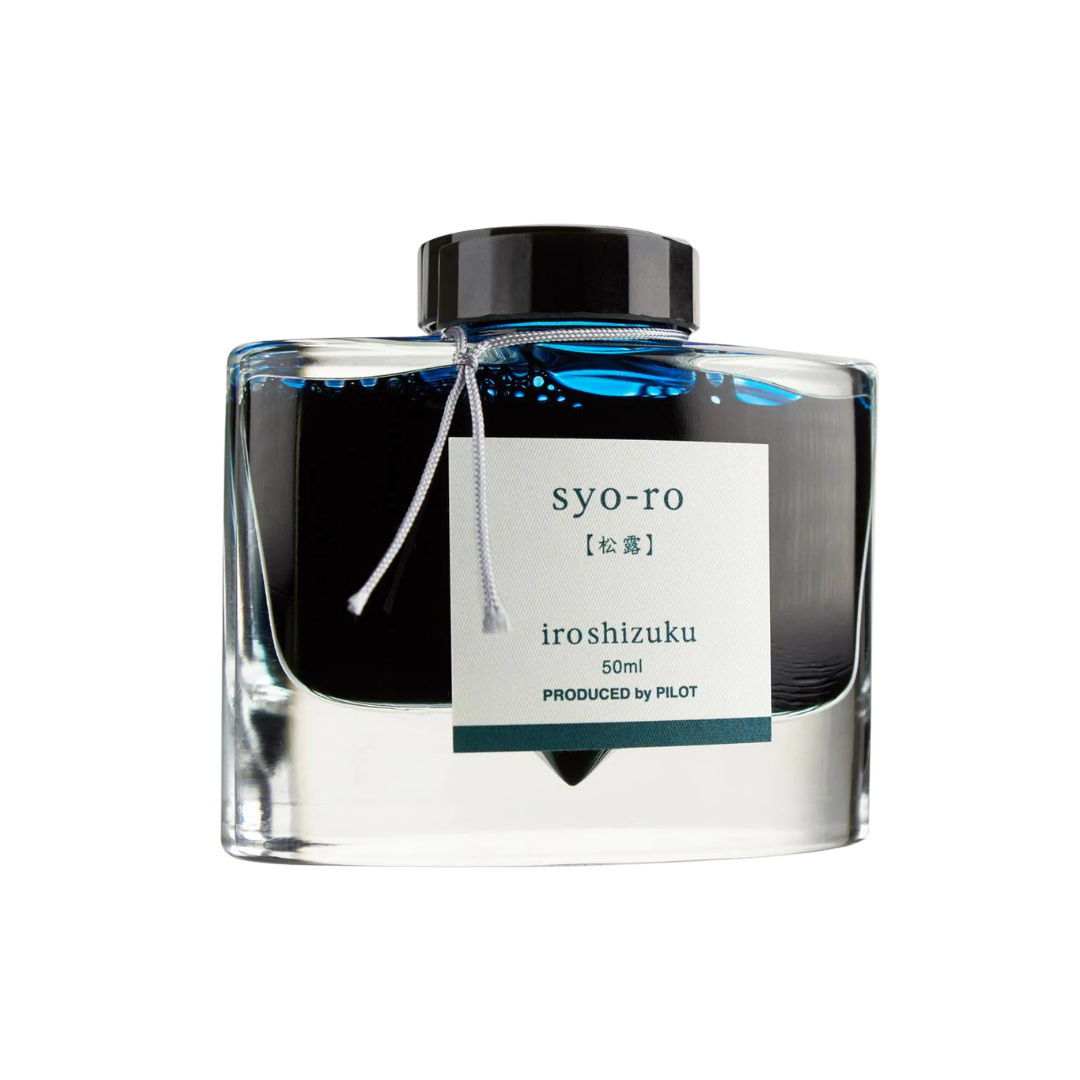 Pilot Iroshizuku Fountain Pen Ink Dew on Pine Tree 50ml
