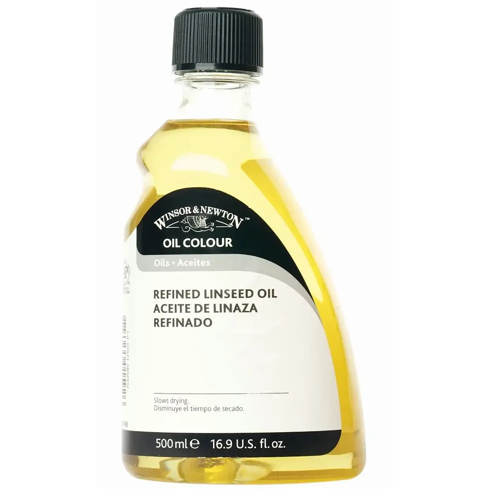 Thumbnail: Winsor & Newton Refined Linseed Oil 75ml 250ml & 500ml