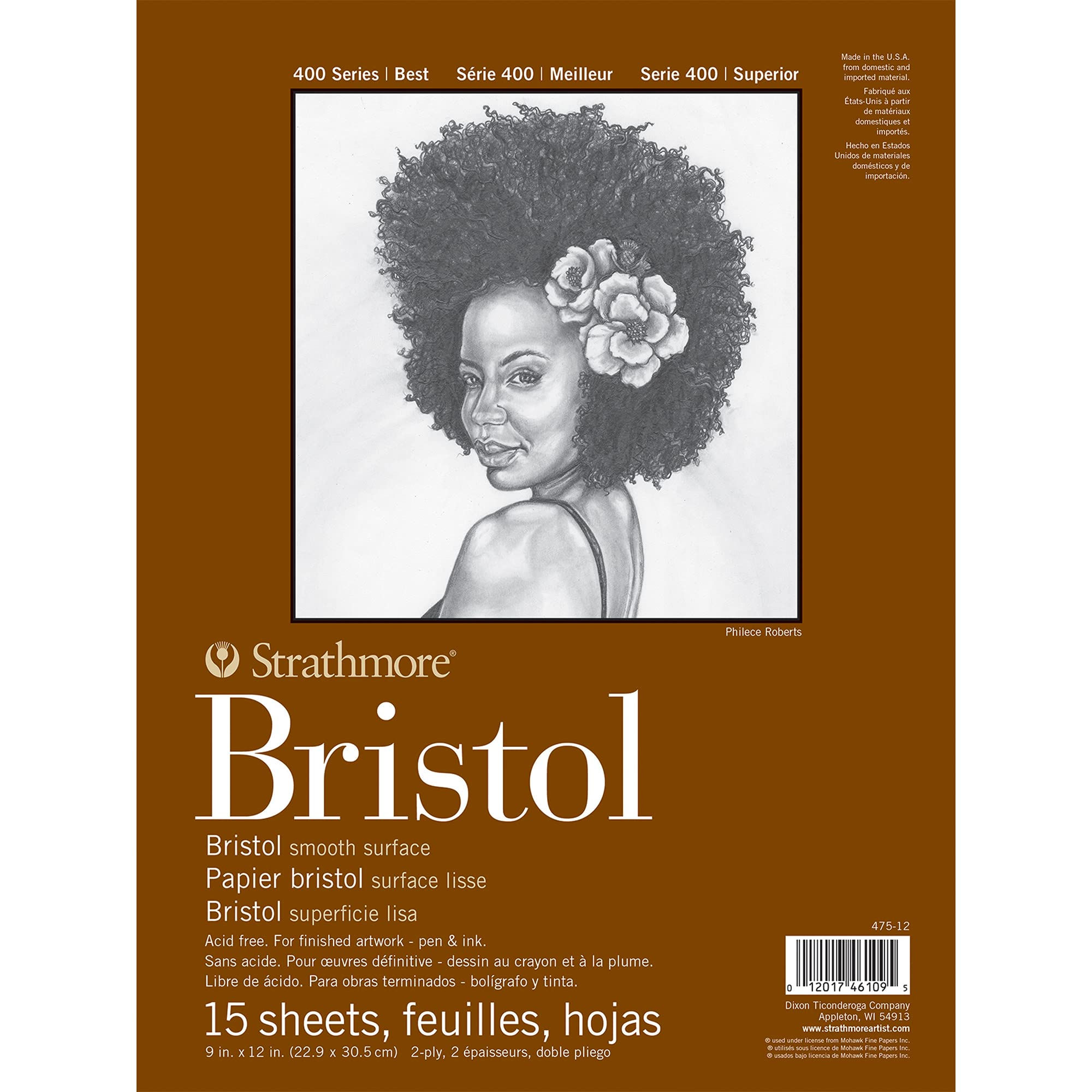 Strathmore 400 Series Bristol Smooth Pad 9 x 12 Inch