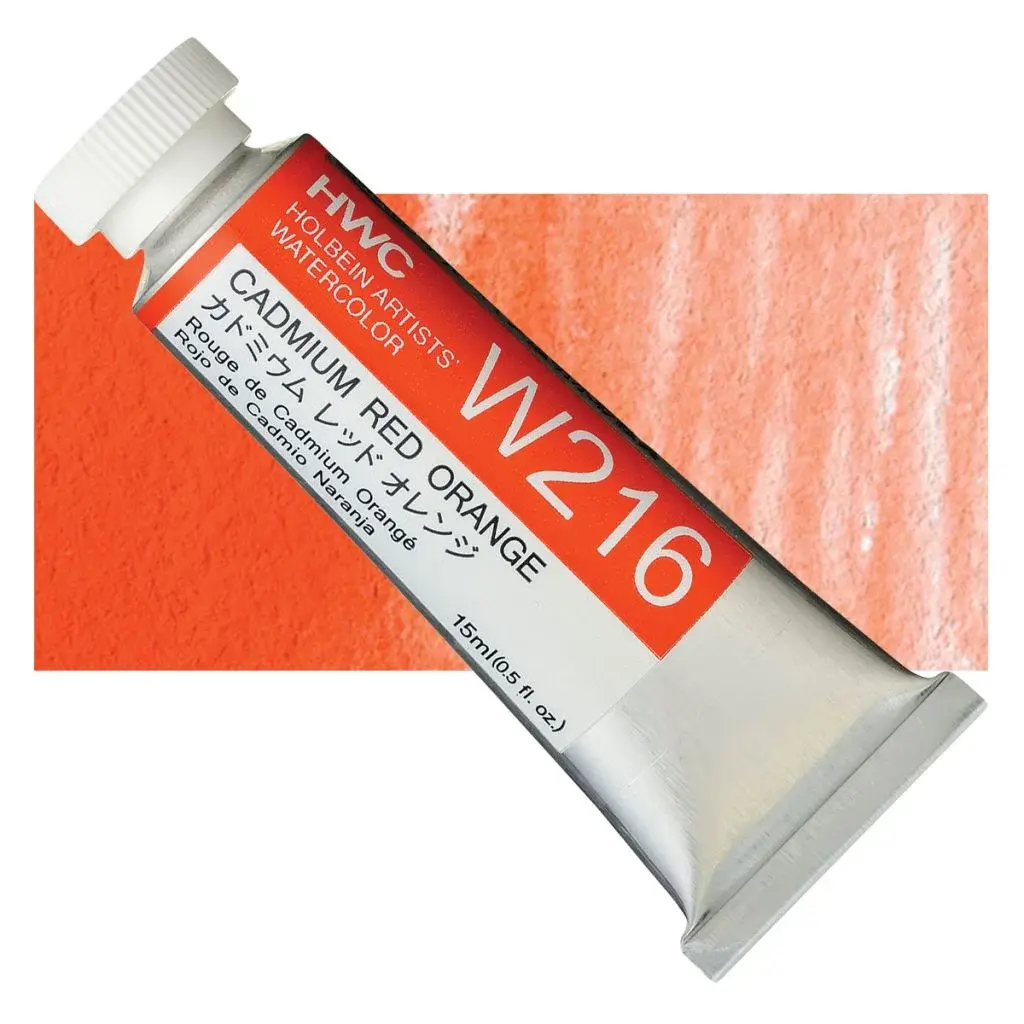 Holbein Artists Watercolour Cadmium Red Orange 15ml