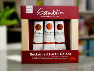 Gamblin Reclaimed Earth Colours | From Pollution to Paint