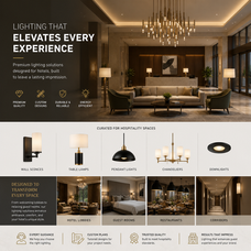 Hotel Lighting Design: Creating Guest Comfort and Energy Efficiency