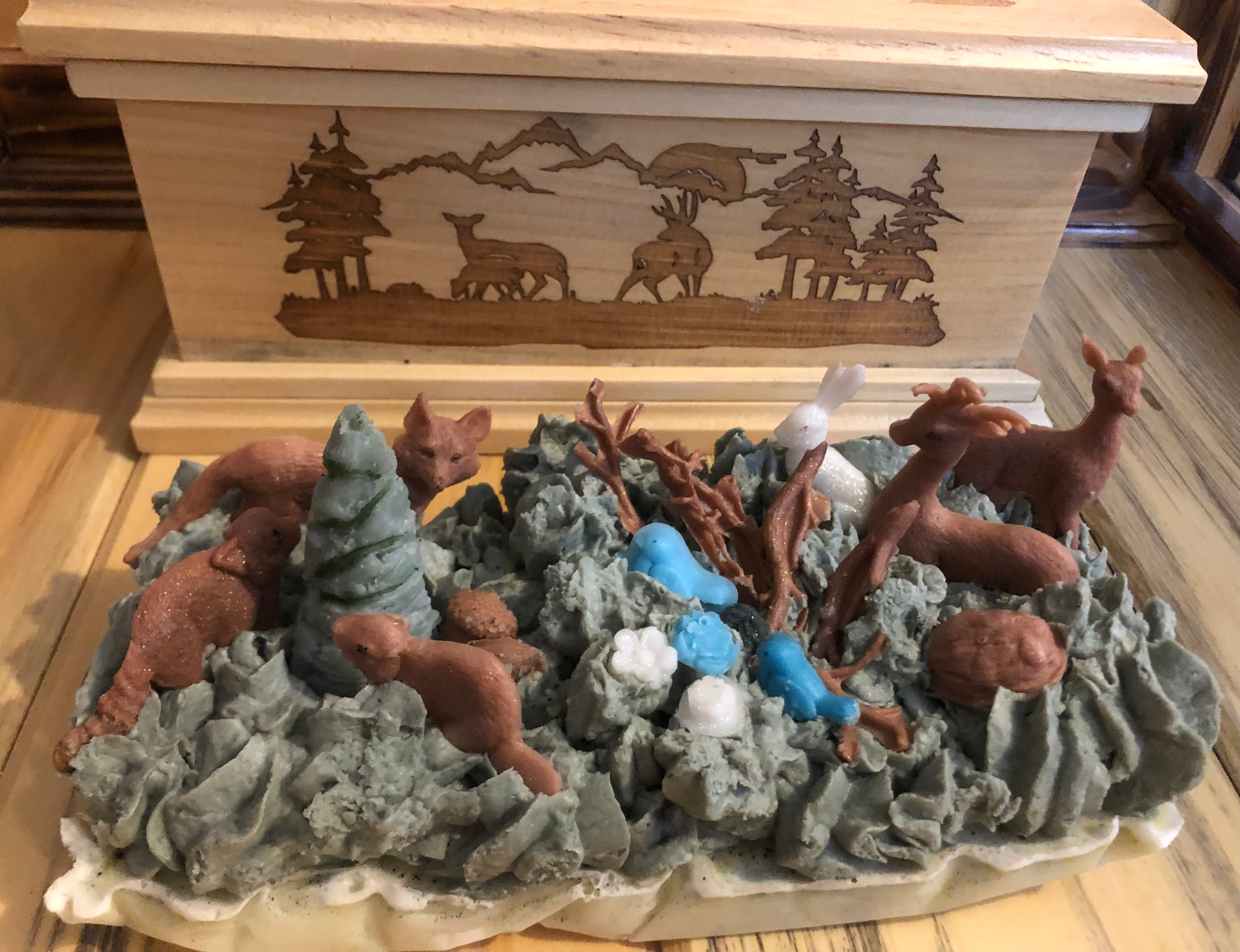 ADK Triple butter goat milk soap with ADK box