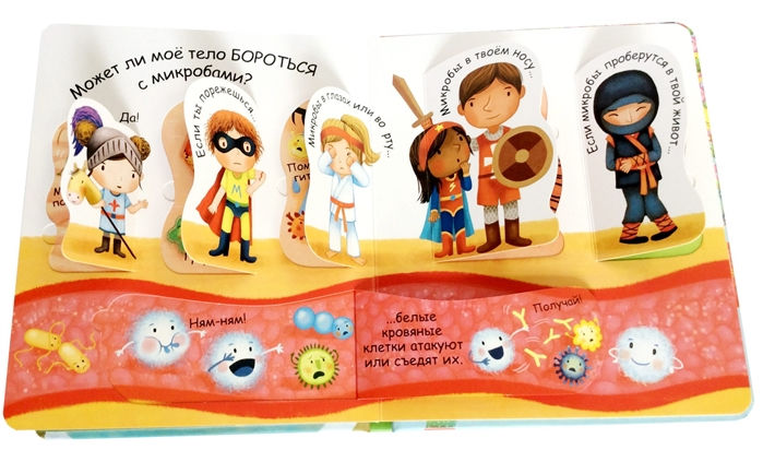 Миниатюра: Самые первые окошки. Про микробы