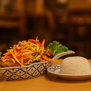 Mango Fish Delight (Peanut)