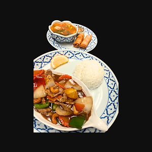 Lunch Cashew nut Stir Fry (P)