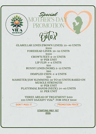 MAY PROMOTIONS