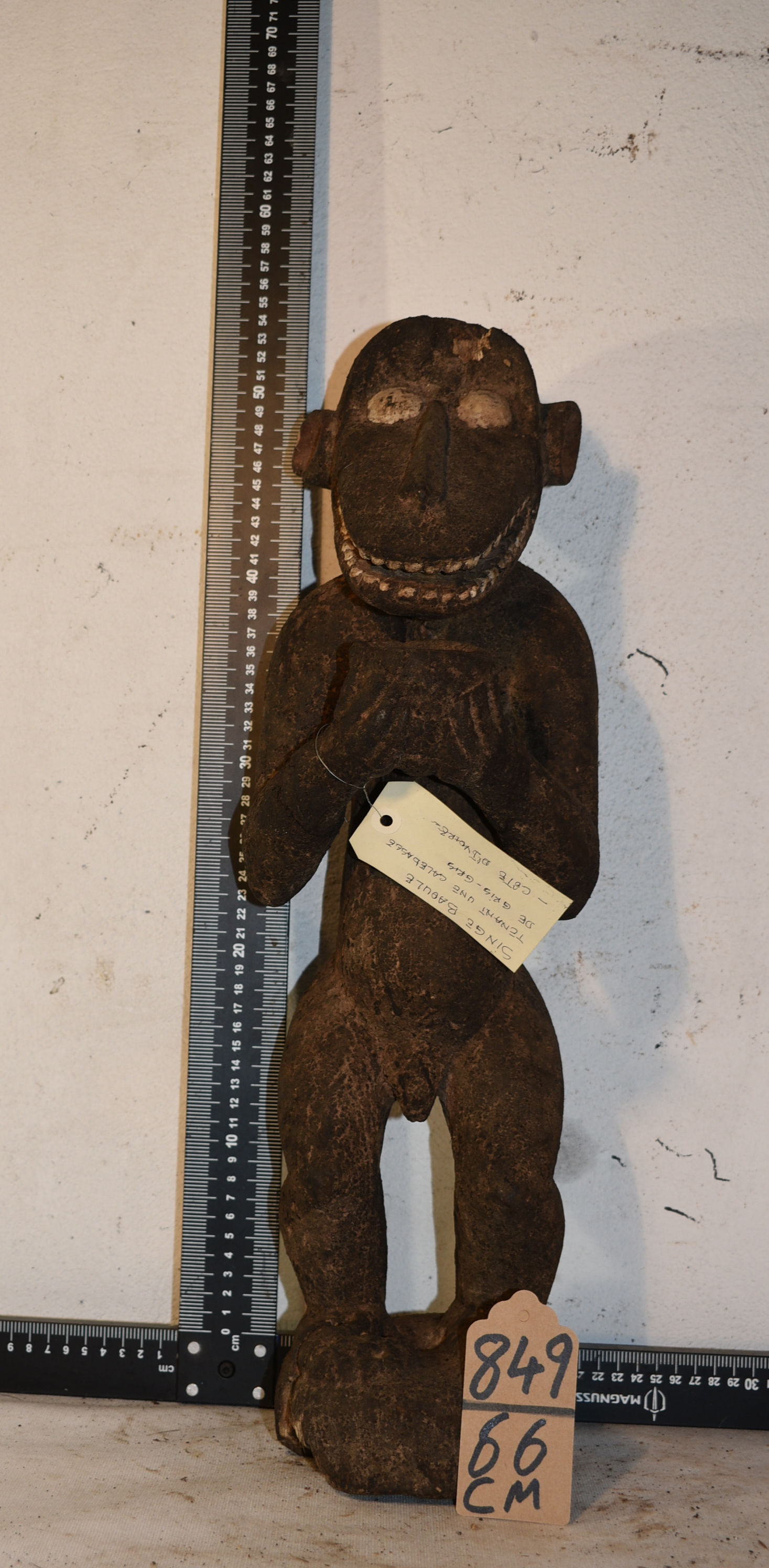 Statue Africaine de singe N°849