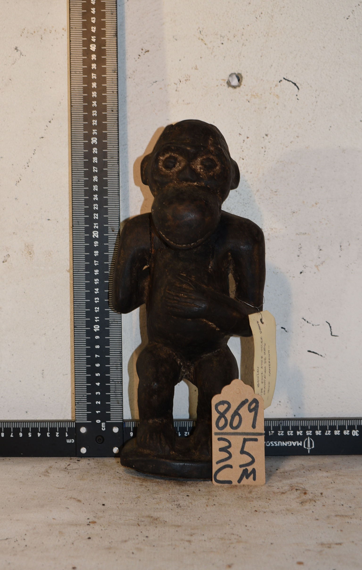 Statue Africaine de singe N°869