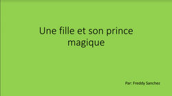 Une fille et son prince magique