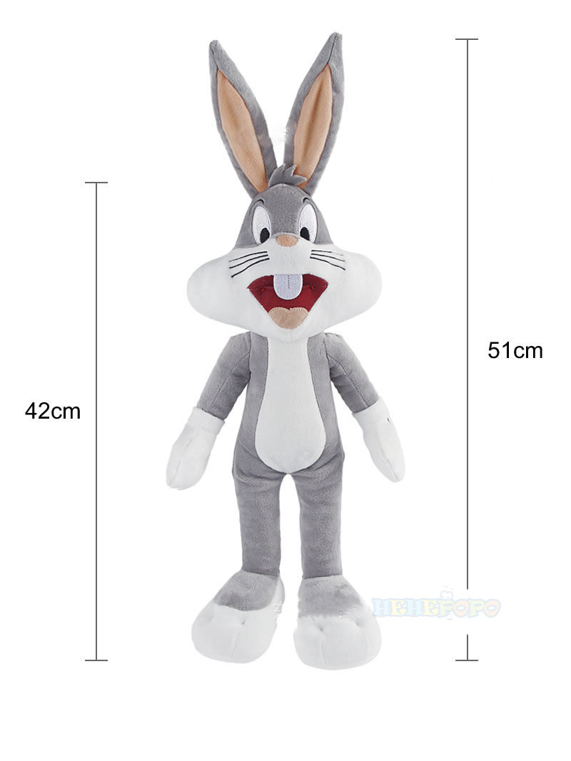 Thumbnail: New 20cm Original Looney Tunes Bugs Bunny Plush Toy Classic 32cm Tweety Q Series
