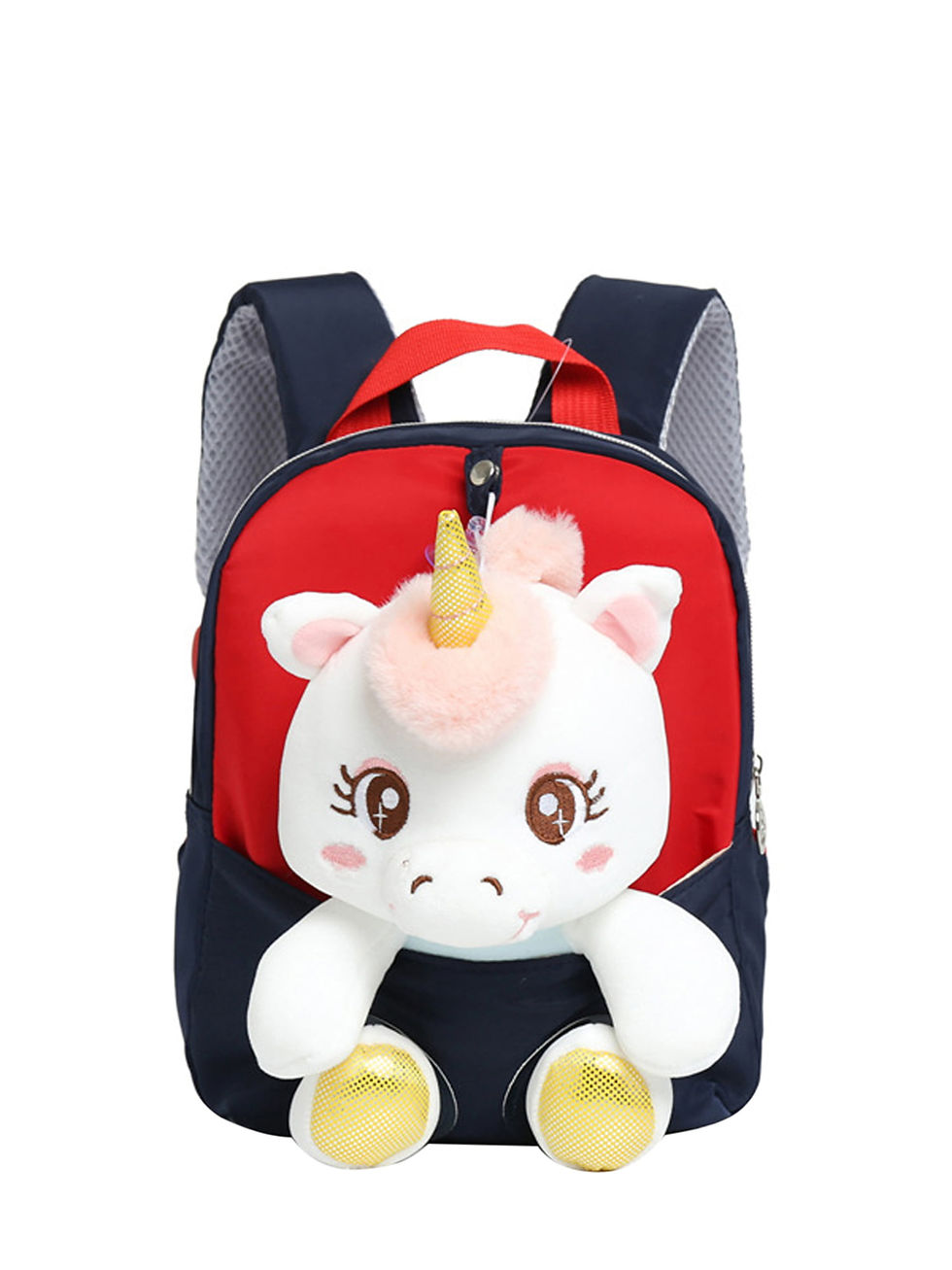 Thumbnail: Toddler Backpack Stuffed Unicorn Toys Kids Backpacks for Girls Lightweight Presc