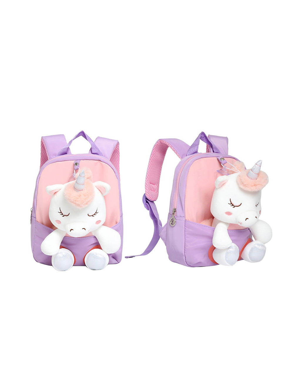 Thumbnail: Toddler Backpack Stuffed Unicorn Toys Kids Backpacks for Girls Lightweight Presc