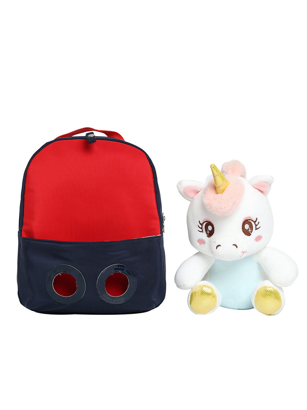 Thumbnail: Toddler Backpack Stuffed Unicorn Toys Kids Backpacks for Girls Lightweight Presc
