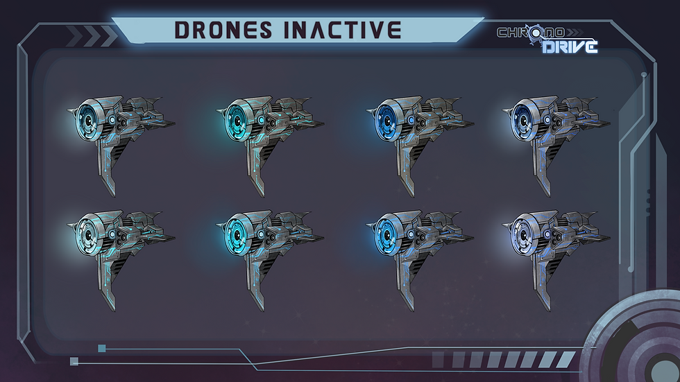 Chrono-Drive Drone Inactive
