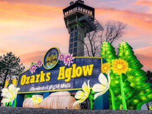 Recent visit to Ozarks Aglow Brings a New Sprinkle of Nighttime Magic to Shepherd of the Hills!