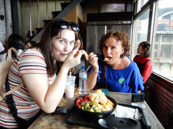 Sarah and Linda