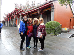 Sarah, Linda, Jenna, Me
