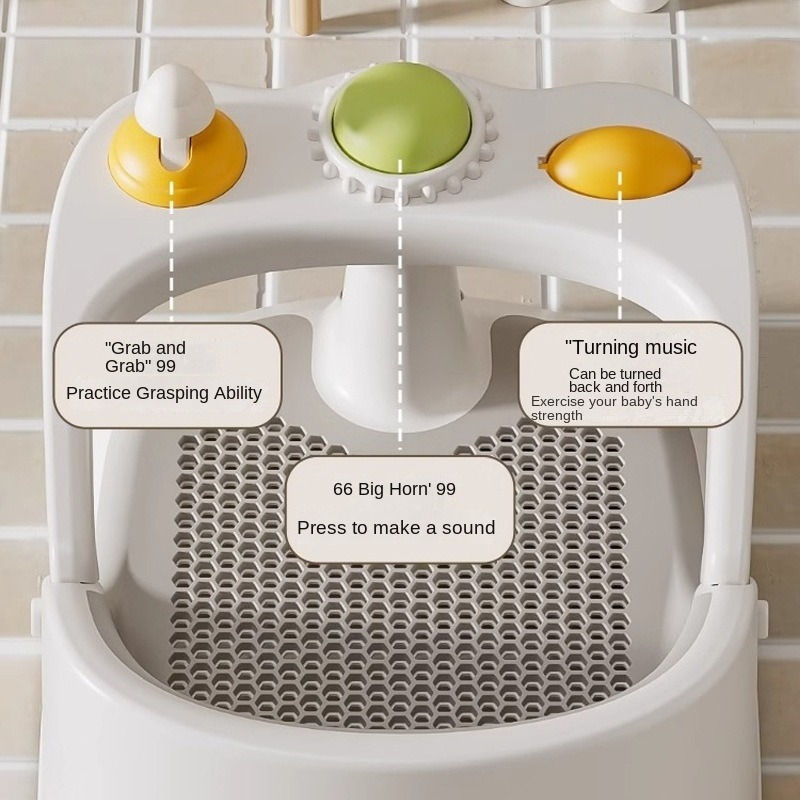 Thumbnail: Baby Bath Seat for Babies 6 Months & Up - Bathtub Seats for Babies Sitting Up wi