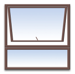 PT99 Aluminum Window Clear Glass