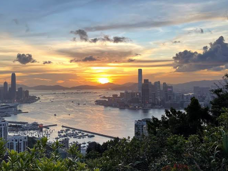 紅香爐峰|北角後山日落夜景,15分鐘速攻270度維港全景