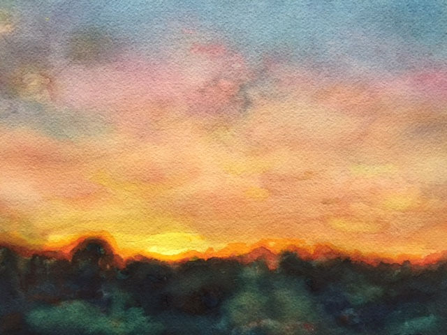 Eastern Shore Sunset, by Liz Tepper
