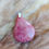 Miniature : Rhodonite - Pendentif goutte